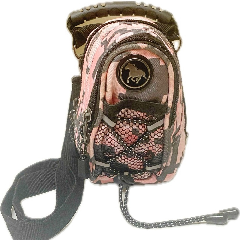 CMC Design Pink Camouflage Mini Day Pack Bag Compact Crossbody Backpack
